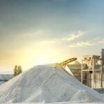 پروژه صنایع سیمان شرکت ابر تجارت آکو ارسال مسباره، گارنت و انواع ساینده‌های صنعتی